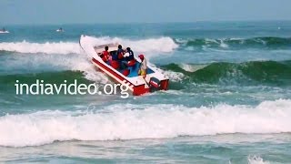 Boating in Calangute, Goa 