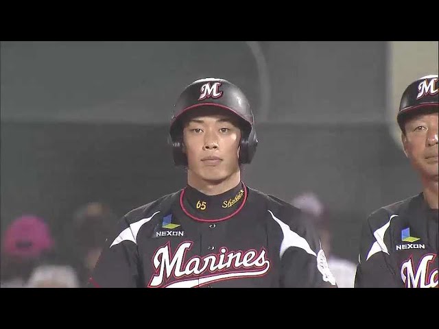 【7回表】イーグルス・則本 7回一死まで完全投球も…マリーンズ・加藤が初ヒット!! 2014/8/15 E-M