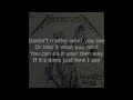 Metallica - Eye Of The Beholder Lyrics (HD)