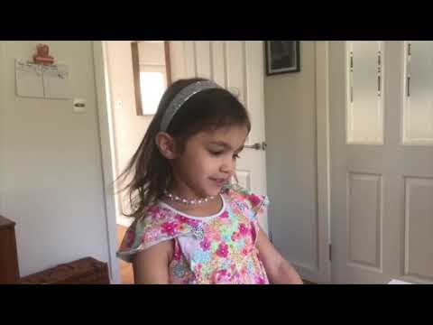 Nina’s first princess cake