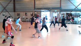 Krump choreo by Rosano @ Kick'n Bootcamp #2 BUCKMOUTH - Hazardous