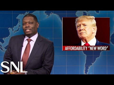 Trump Shocked by “Affordability”? SNL’s Weekend Update Roasts His Rally Confusion!