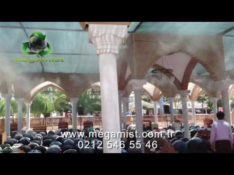 Cami Bahçesi Serinletme ve Soğutma