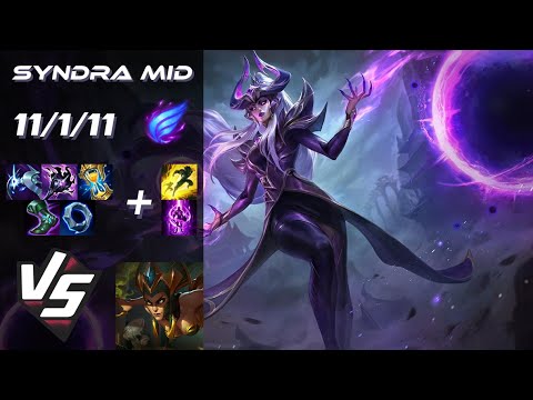 MID Syndra vs Cassiopeia - NA Challenger Patch 14.21