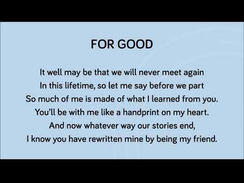 Young Voices 2026- Wicked Medley