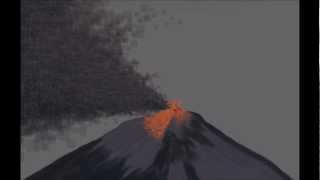 preview picture of video 'Mexico's Amazing Popcatepetl  Volcano Eruption'