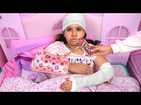 शफा ने दुर्घटना की है और उसके हाथ को चोट लगी है