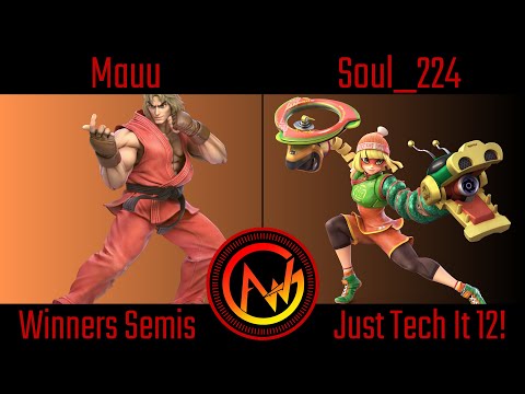 AWG Just Tech It 11 Winners Semis - Mauu (Ken) Vs Soul_224 (Min Min) Smash Ultimate - SSBU