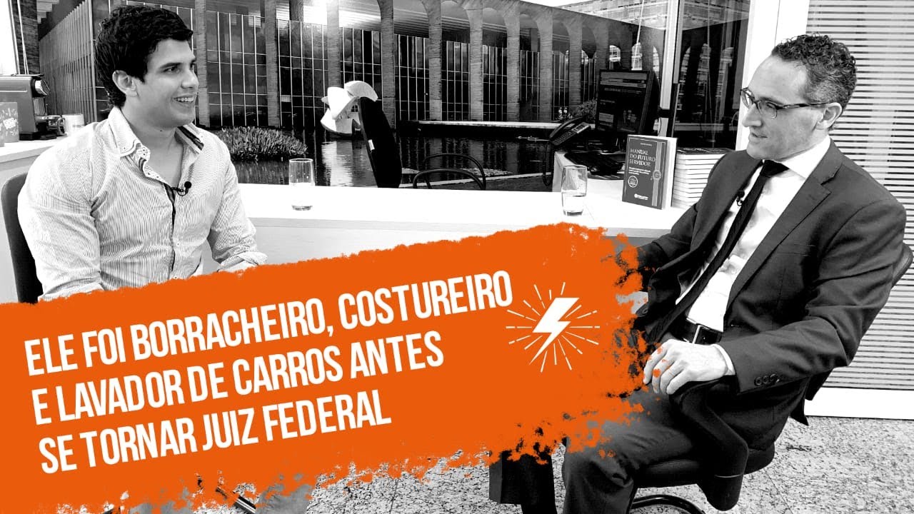 Ele foi borracheiro, costureiro e lavador de carros antes ser Juiz Federal