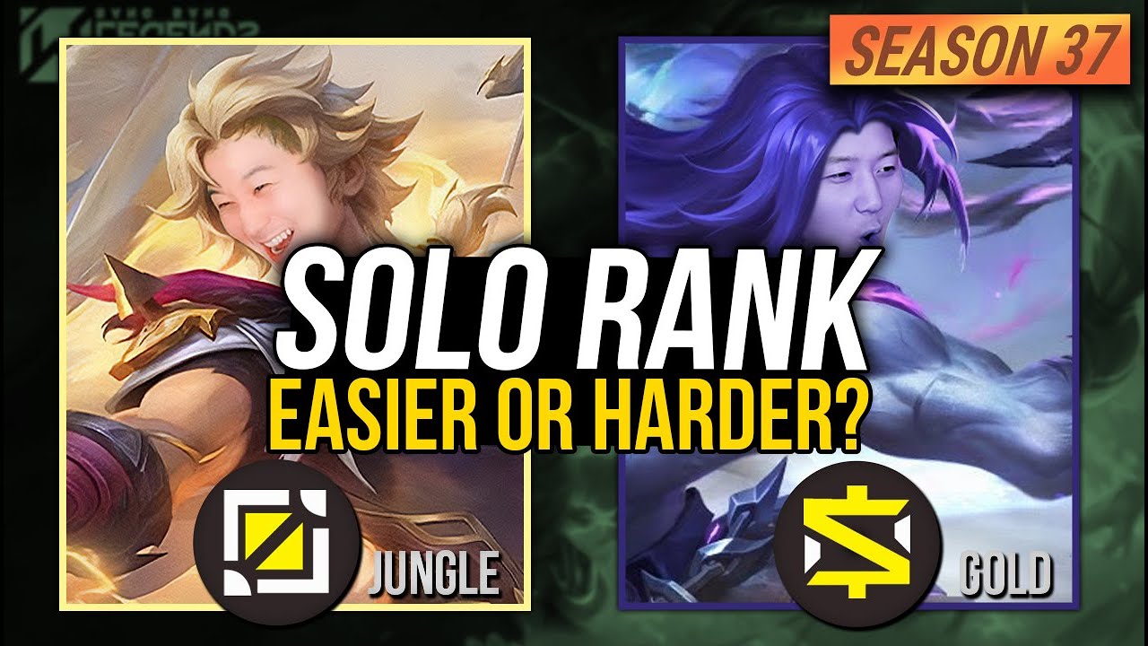 I grinded many stars in SOLO RANK with NEW ROLE SYSTEM! Mobile Legends Season 37