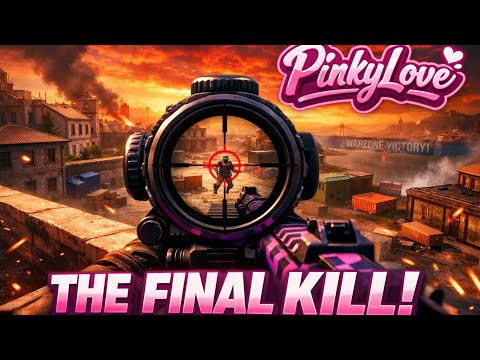 Warzone Clutch! PinkyLove Secures the FINAL KILL for an Epic Victory!