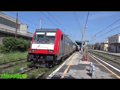 E483.317+E655.531 sul TCS Milano Smistamento-Marcianise in manovra a Pomezia