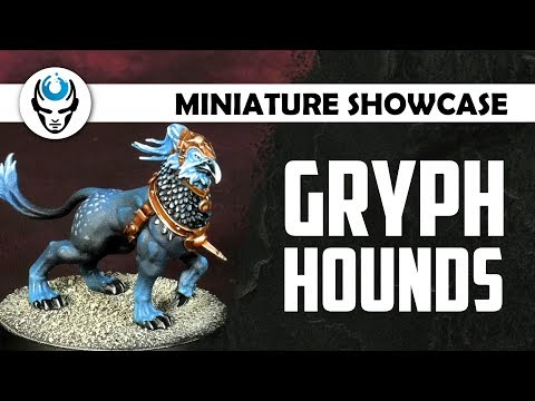 GRYPH HOUNDS - LVL 5 MINIATURE SHOWCASE 4K