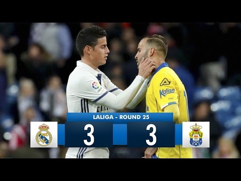 Real Madrid 3-3 Las Palmas HD 1080i Full Match Highlights (26/02/17)