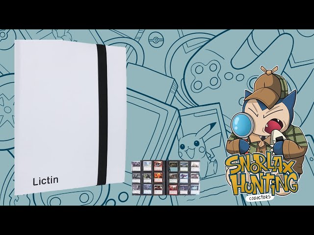 Vídeo relacionado con KORVORIA Álbum para Cartas Coleccionables 160 Bolsillos, Carpeta Archivadora de 4 Espacios, Binder Compatible con Cartas de Pokemon, MTG, Yu-Gi-Oh y TCG, Impermeable, Negro