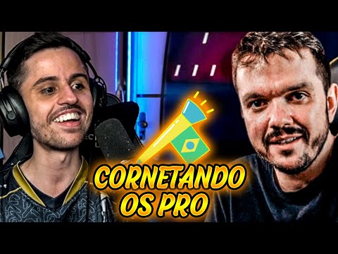 GAULES PERCEBEU QUE NO R6 O MAJOR É DOS BR! - CORNETANDO OS PRO
