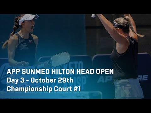 CC1 APP Sunmed Hilton Head Open Presented By Lexus Day 3: Pro Men's & Women's Doubles