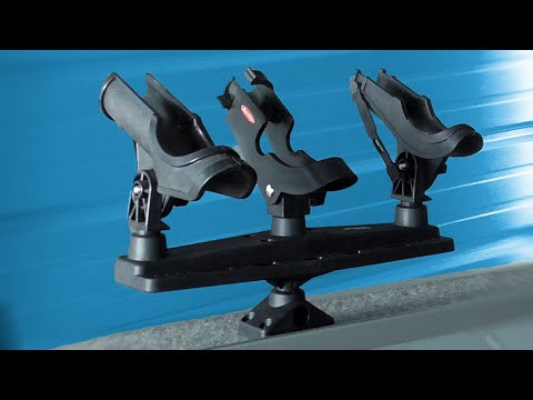 Rod Holders for the Boat - Scotty Triple Rod Holder Review and Install (How To)