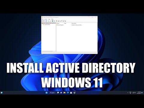 How to install Active Directory Users and Computers on Windows 11
