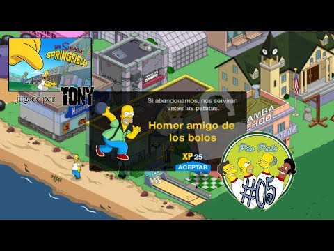 Los Simpson Springfield "Amigos de los Bolos, Cap. 5 - Atuendo de Homer amigo de los bolos" por Tony