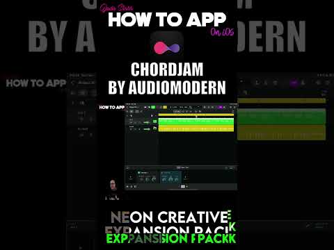 NEON preset pack for ChordJab by AudioModern on How to App on iOS. #chordjam #audiomodern #neon