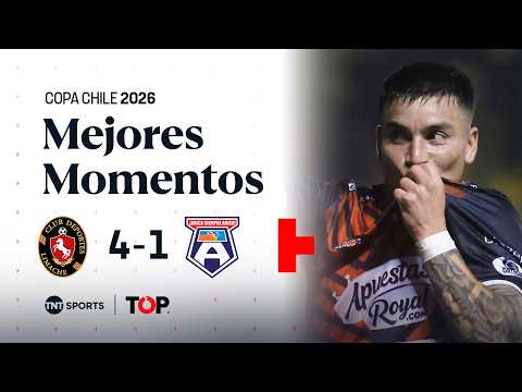 Compacto TOP | 🔴⚫ Deportes Limache 4 - 1 🔵 San Marcos de Arica | Copa Chile 2026 - Fecha 5