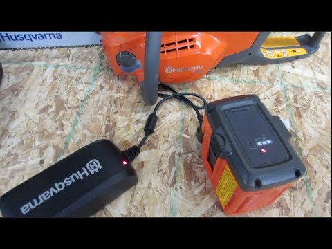 Red Flashing Light on Husqvarna Battery Charger and BLi20 Battery for Husqvarna 120i