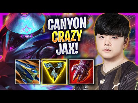 CANYON CRAZY GAME WITH JAX! - GEN Canyon Plays Jax JUNGLE vs Xin Zhao! | Season 2024
