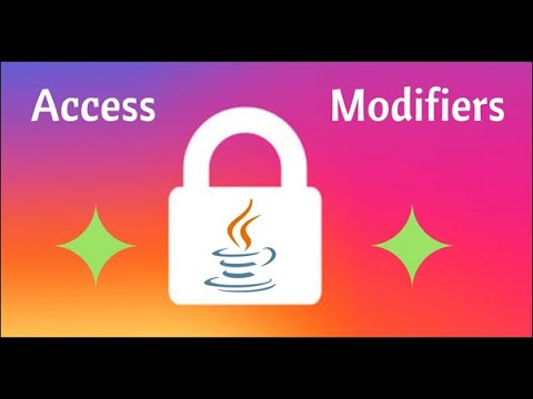 Access Modifiers In Java Tutorial 14