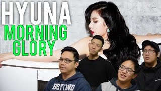 HYUNA | MORNING GLORY (giggity) MV Reaction [4LadsReact]
