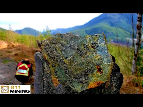 Gold Bearing Rocks & Sulfide Exposures Found Along A Logging Road!