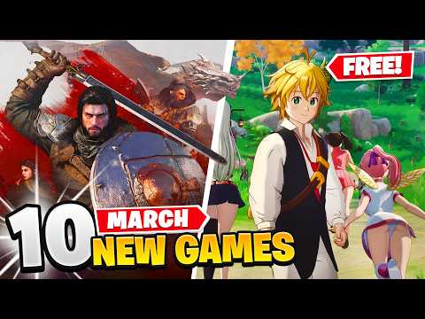 10 New Games March 2026 (3 FREE GAMES)