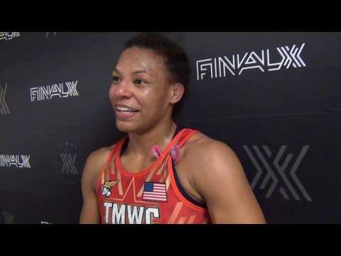 Jacarra Winchester, Final X champion at 55 kg