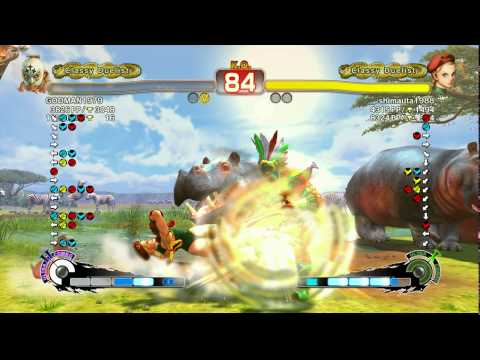 SSFIVAE~ El Fuerte (GODMAN1979) vs.  Cammy (shimauta1988) HD