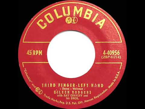 1957 Eileen Rodgers - Third Finger--Left Hand