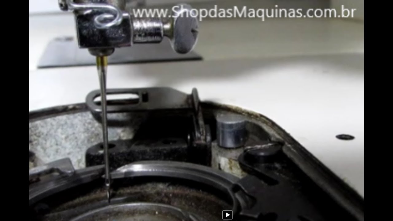 Regulando a lançadeira Como regular tempo da lançadeira da maquina de costura falhando ponto