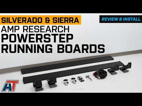 2014-2018 Silverado 1500 Amp Research PowerStep Running Boards Review & Install