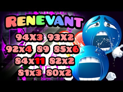 🔴 THE UNLUCKIEST GD PLAYER|RENEVANT PT.18|TOP 142|JUMP FROM BLOODBATH