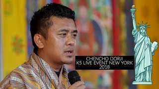 Download lagu Chencho Dorji  Bhutanese Actor His Majesty Thoughts ||K5 Live Event New York || 2018 HD mp3