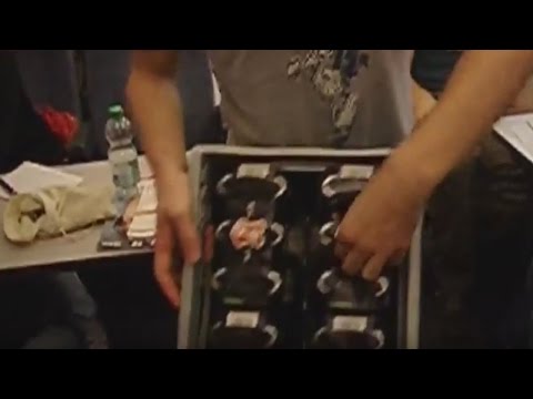 Bluemchenknicker goes Hamburg 2011 - Bierkastenlieferung