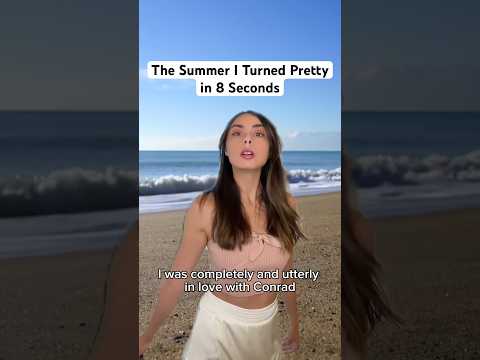 The Summer I Turned Pretty in 8 Seconds #parody #skits #tsitp