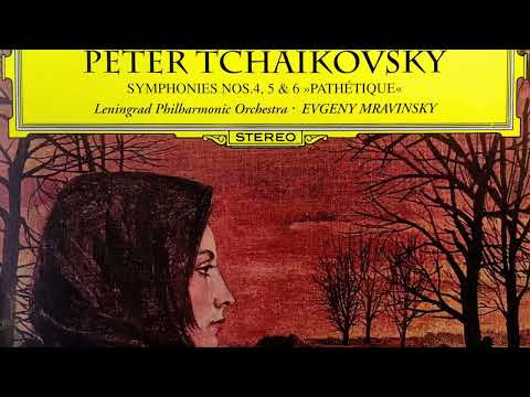 Petr Illich Tchaikovsky   Symphonies n°4,5,6 Pathetique recording of the Century   Yevgeny Mravinsky