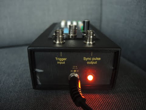 FG085 DDS generator Trigger &  Sync output test