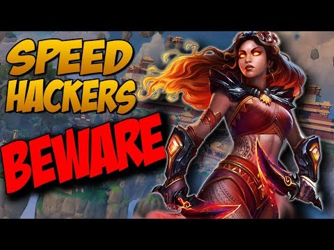 PELE IS THE COUNTER TO SPEEDHACKERS IN DUEL! GOTTA GO FAST - GrandMasters Ranked Duel - SMITE