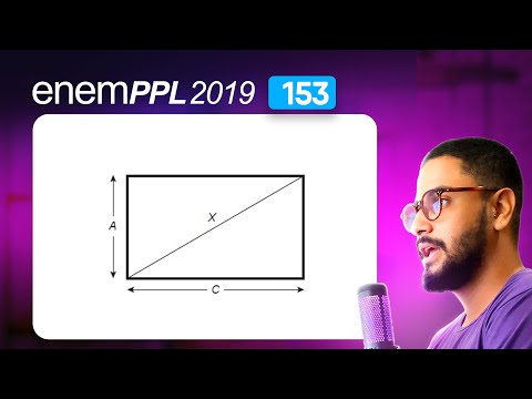 Question 153 - Blue Notebook | Plane Geometry | MATHEMATICS ENEM PPL 2019