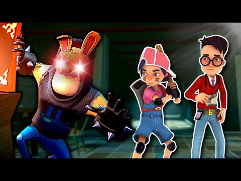 Hello Neighbor in the FNAF Pizzeria! - Secret Neighbor Multiplayer Gameplay