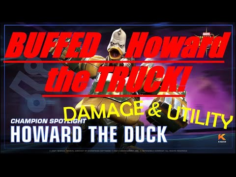 BUFFED Howard The Duck - From Suck to Truck!