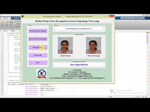 Face Recognition System Using Image Processing Matlab Project With Source Code