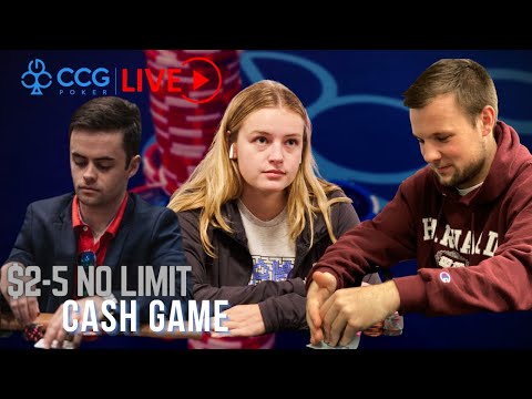 Pat's Cash Game: $2-5 NLH Live Stream part 1 of 2