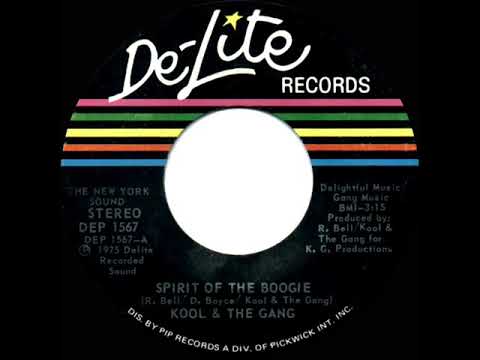 1975 HITS ARCHIVE: Spirit Of The Boogie - Kool & The Gang (stereo 45 single version--#1 R&B hit)